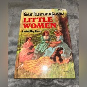 Little Women By Louisa May Alcott, Great Illustrated Classics, 1989, Hardcover